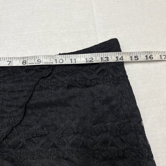 Streetware Society Skirt Womens‎ M Black Sheer Lace Midi Whimsigoth Witchy Fairy - Picture 4 of 9